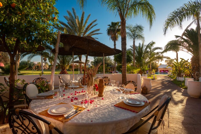 restaurant jardins d'issil marrakech